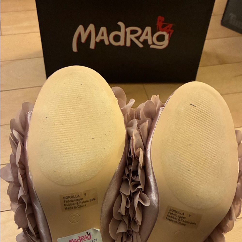 MadRag Women's Floral Blush Mules - Picture 4 of 7